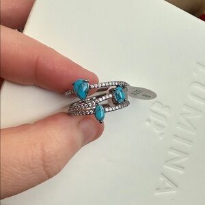 Bomb Party Tangled in Orbit turquoise size 8